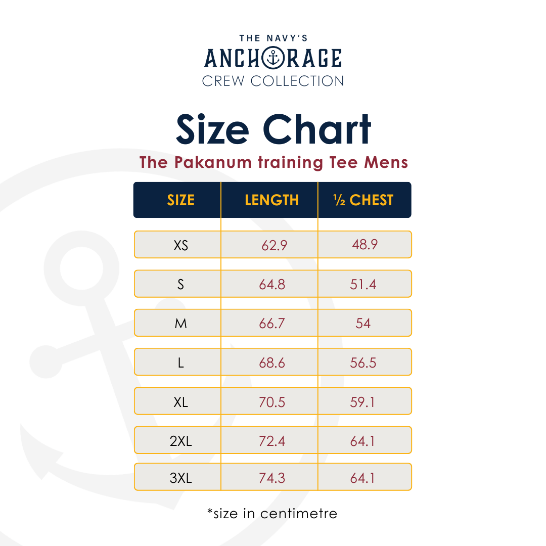 The Pakanum, Men's Training Tee