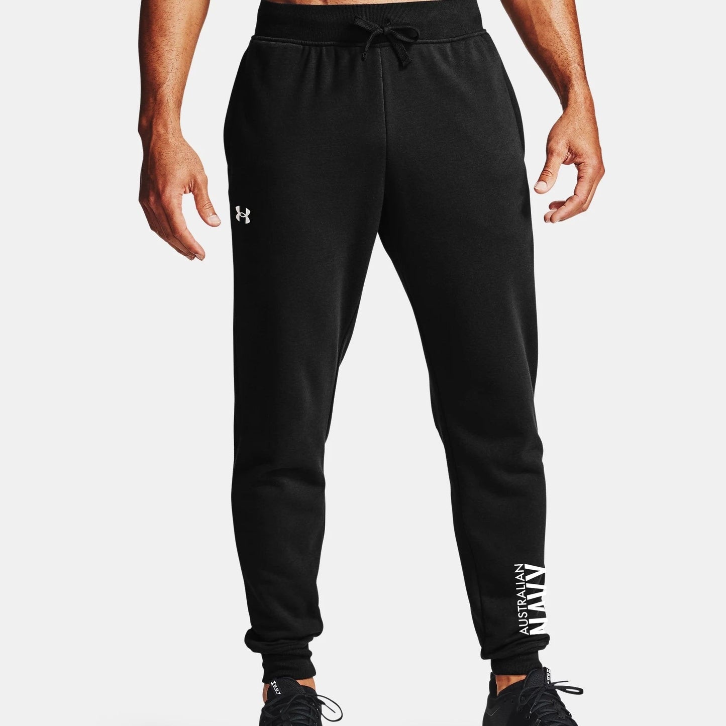 Under Armour Mens Rival Fleece Jogger - Black