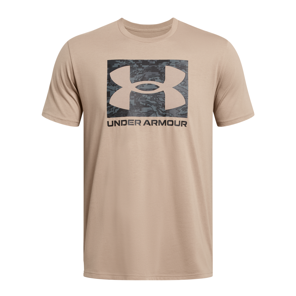 Under Armour Mens ABC Camo Tee - Brown