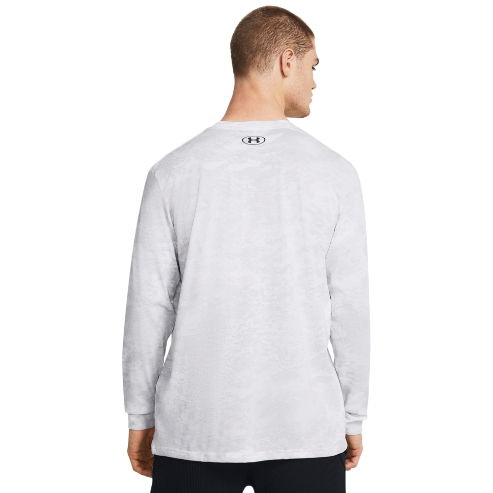 Under Armour Mens ABC Camo Long Sleeve - White