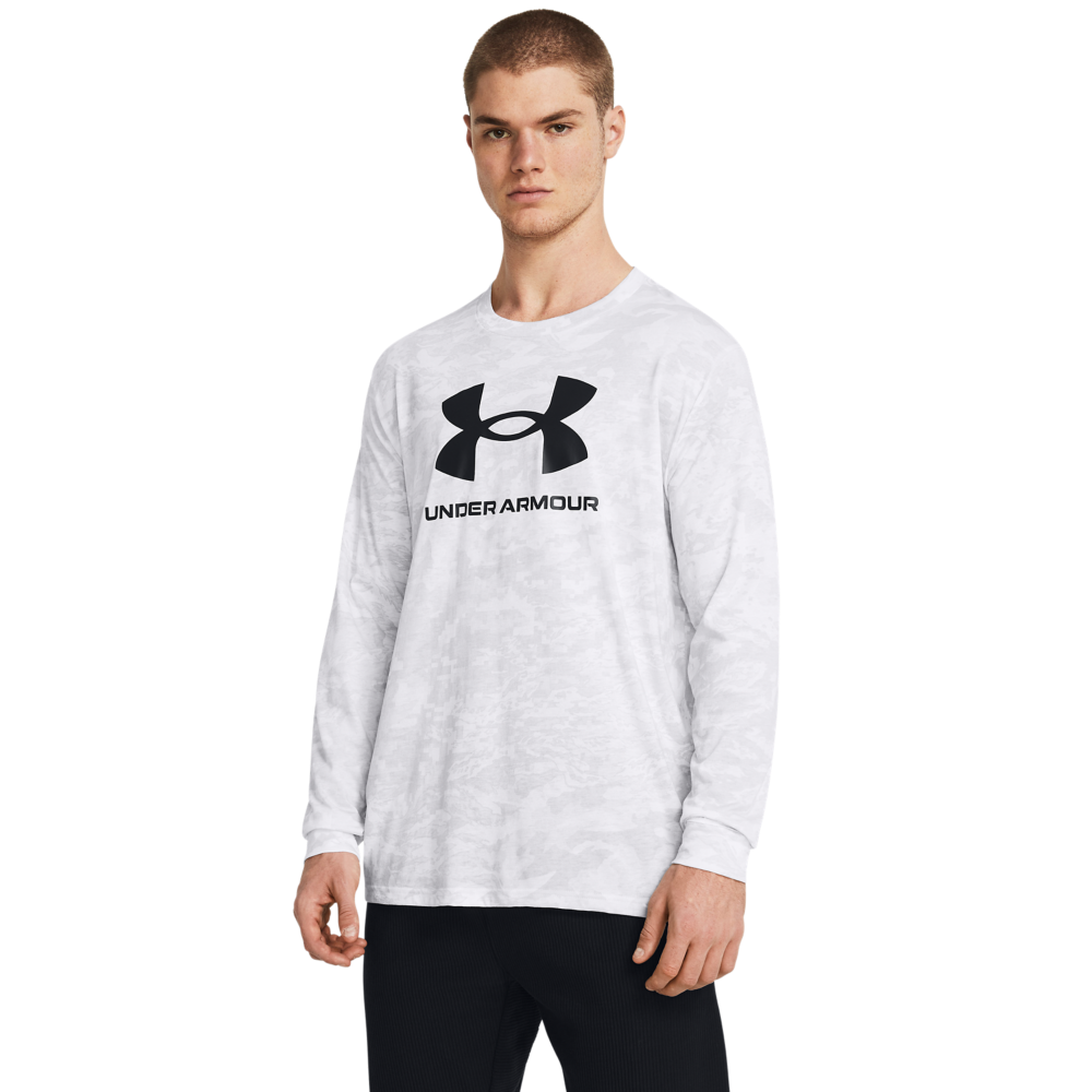 Under Armour Mens ABC Camo Long Sleeve - White