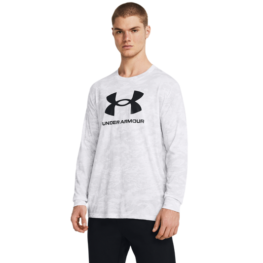 Under Armour Mens ABC Camo Long Sleeve - White