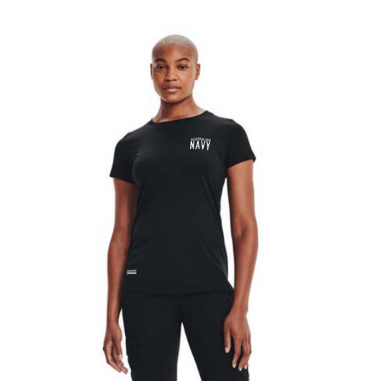 Under Armour Womens Tactical Tech Tee - Black