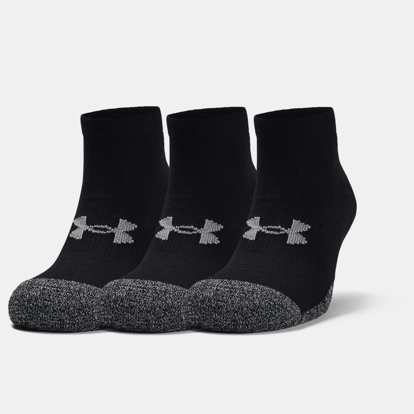 Under Armour 3pk Ankle Sock - Black