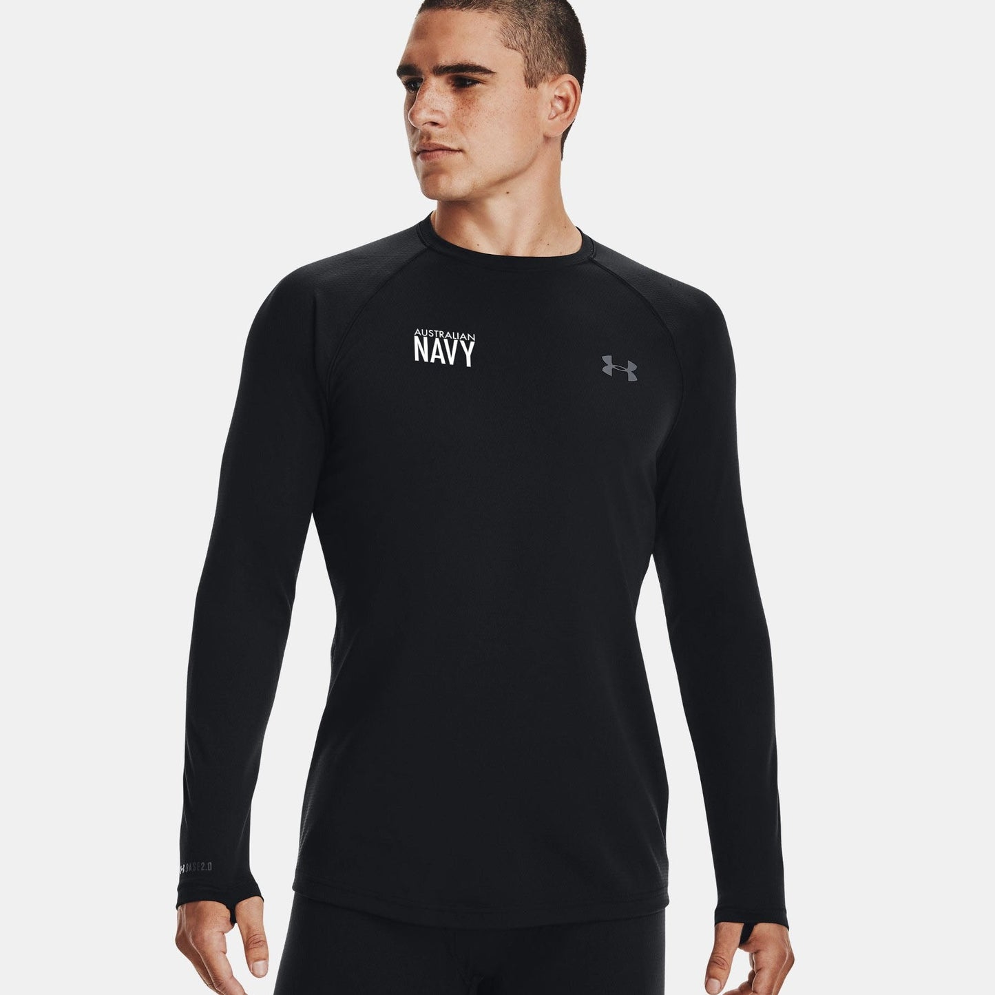 Under Armour Men's Base 2.0 Crew - Black