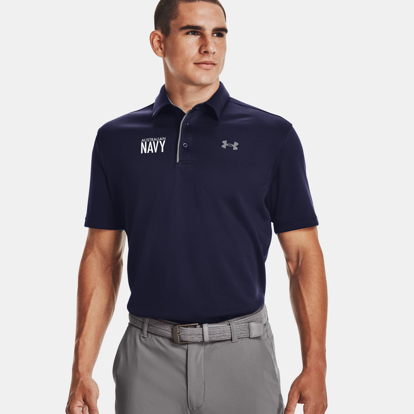 Under Armour Mens Tech Polo - Navy